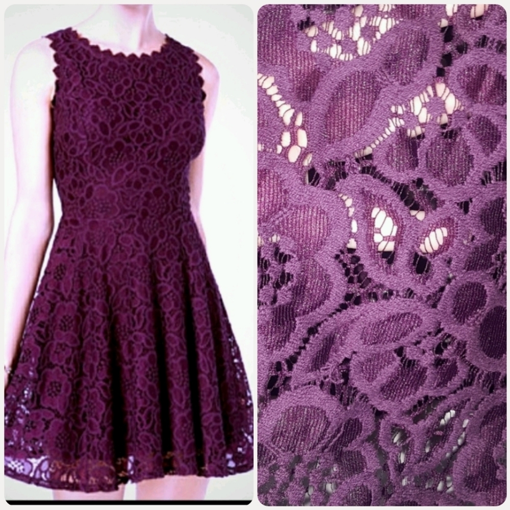 ☆SALE 5 for $25☆  City studio plum dress